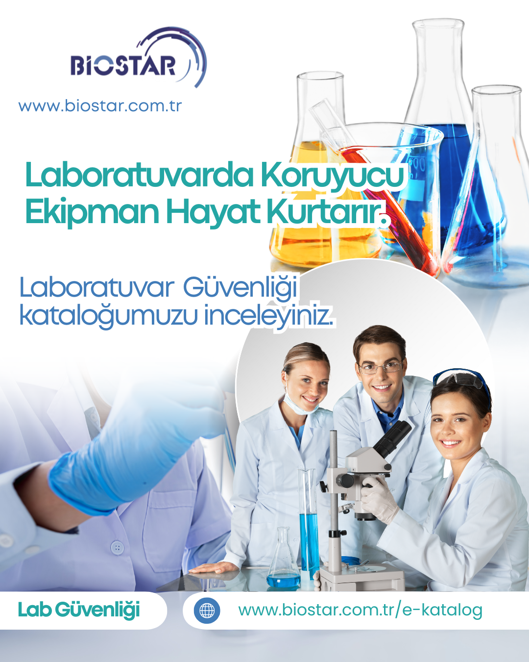 Laboratuvar Güvenliği: Bilimin Olduğu Her Yerde Öncelik Güvendir