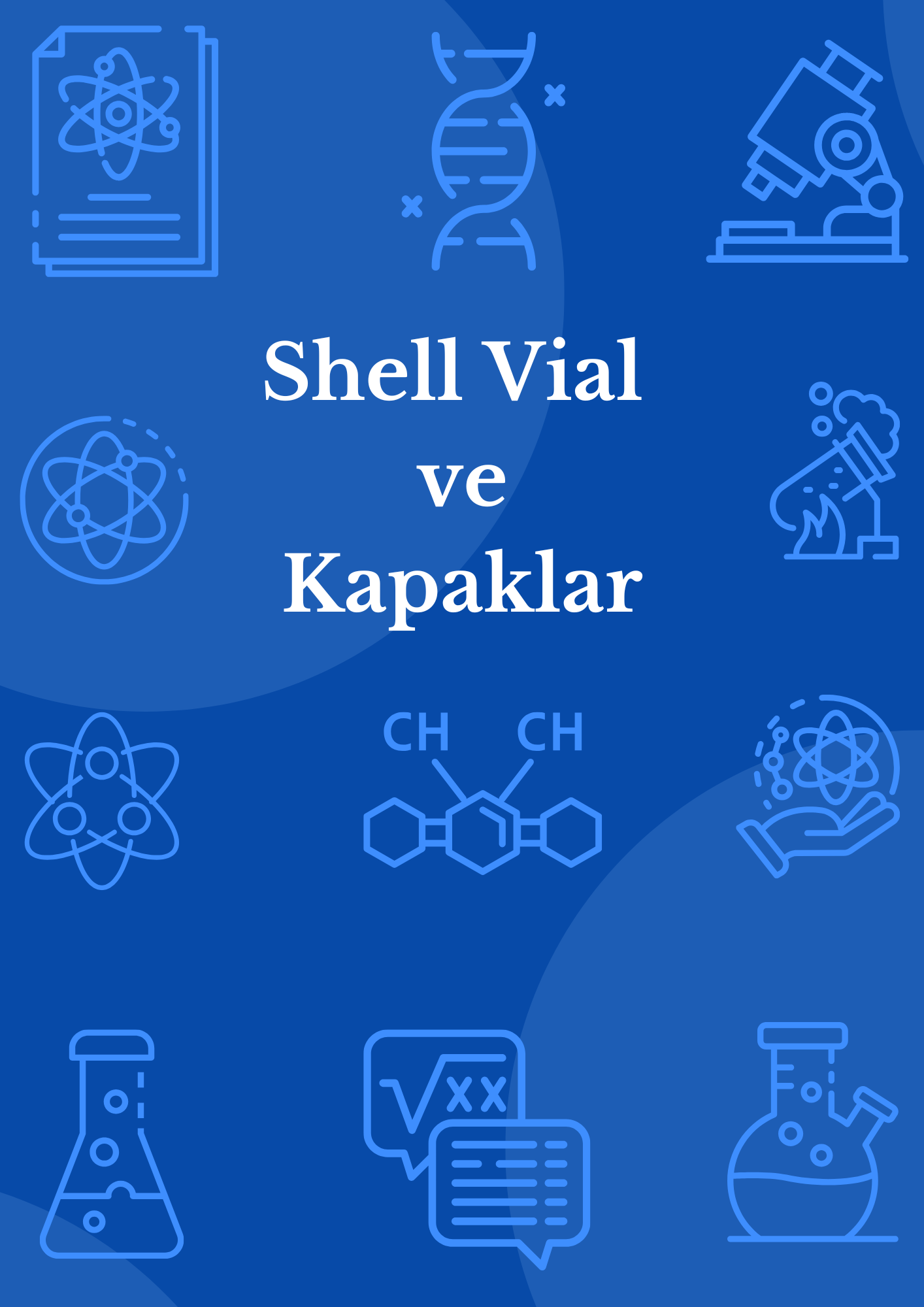 Shell Vial ve Kapaklar