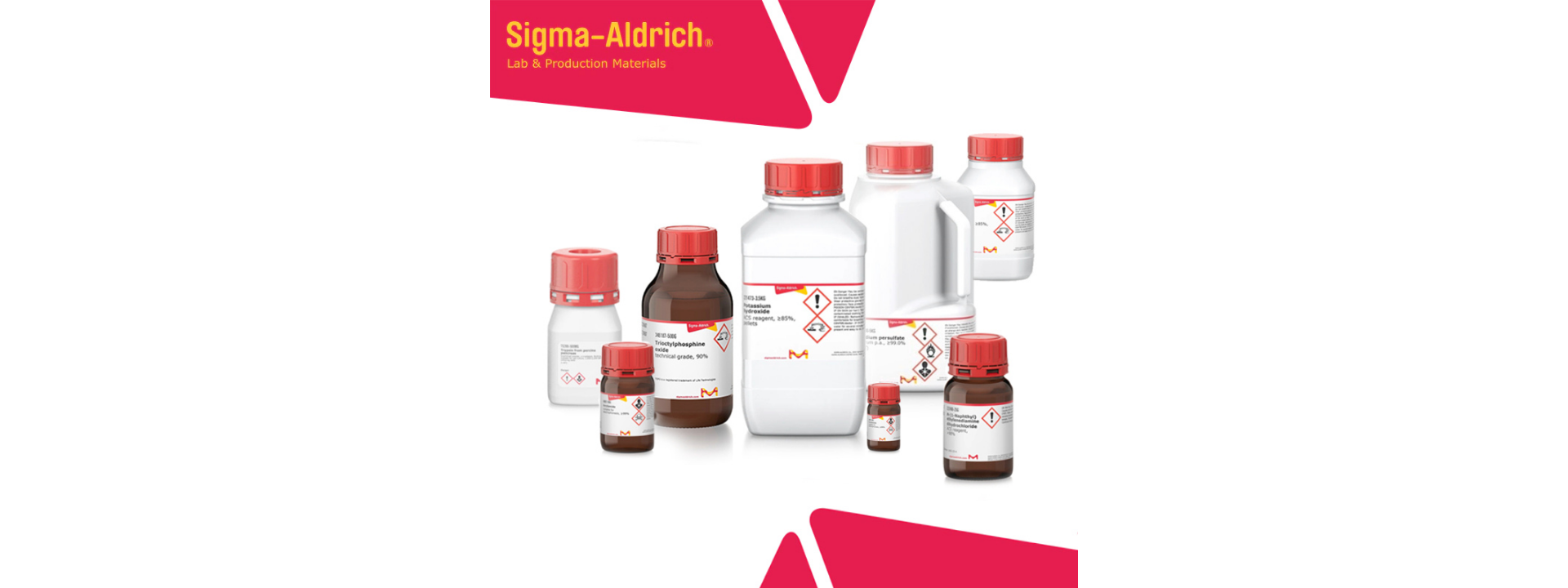 Sigma Aldrich kimyasallar Biostar'da.