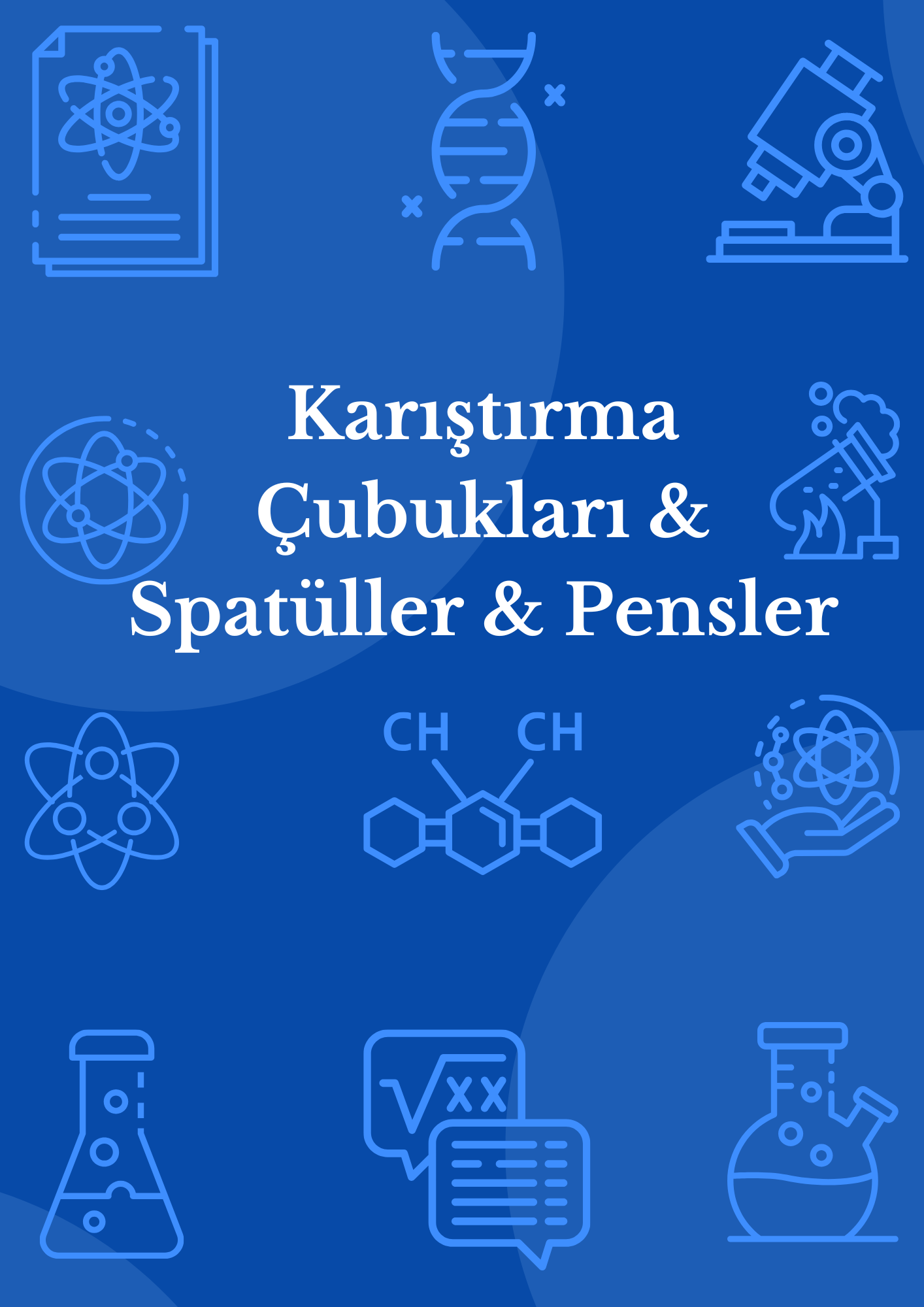 KARIŞTIRMA ÇUBUKLARI & SPATÜL & PENSLER