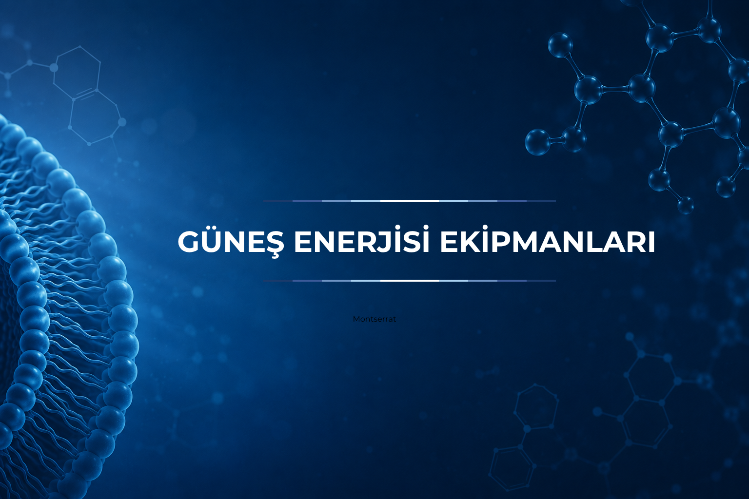 Güneş Enerjisi Ekipmanları
