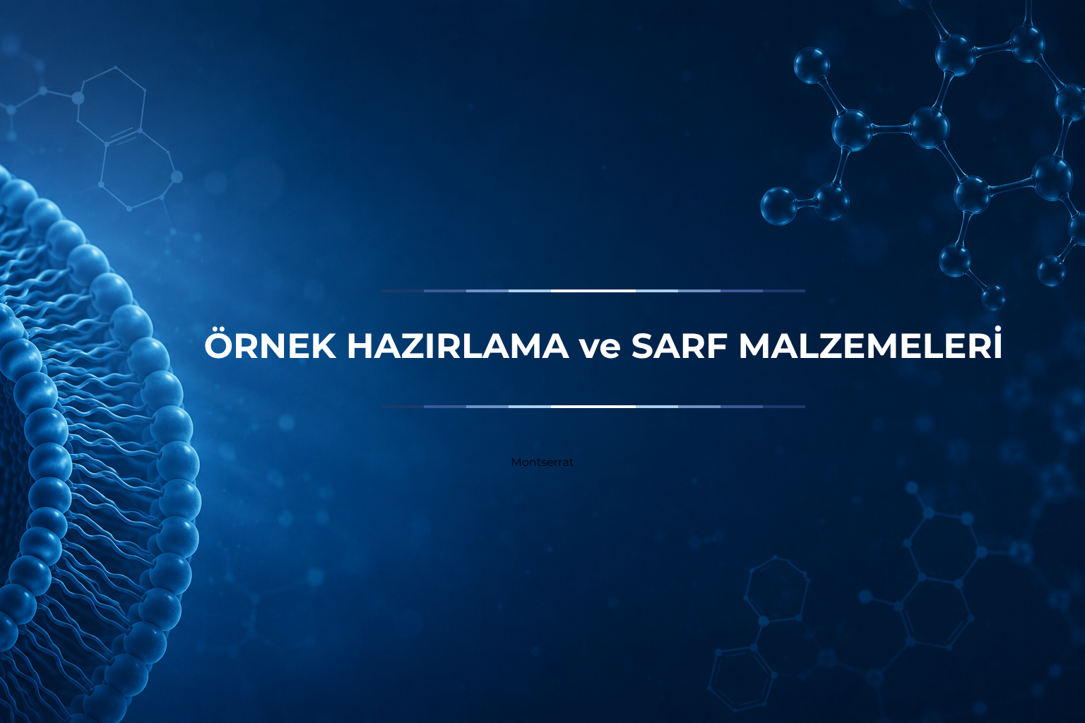 Örnek Hazırlama ve Sarf Malzemeler