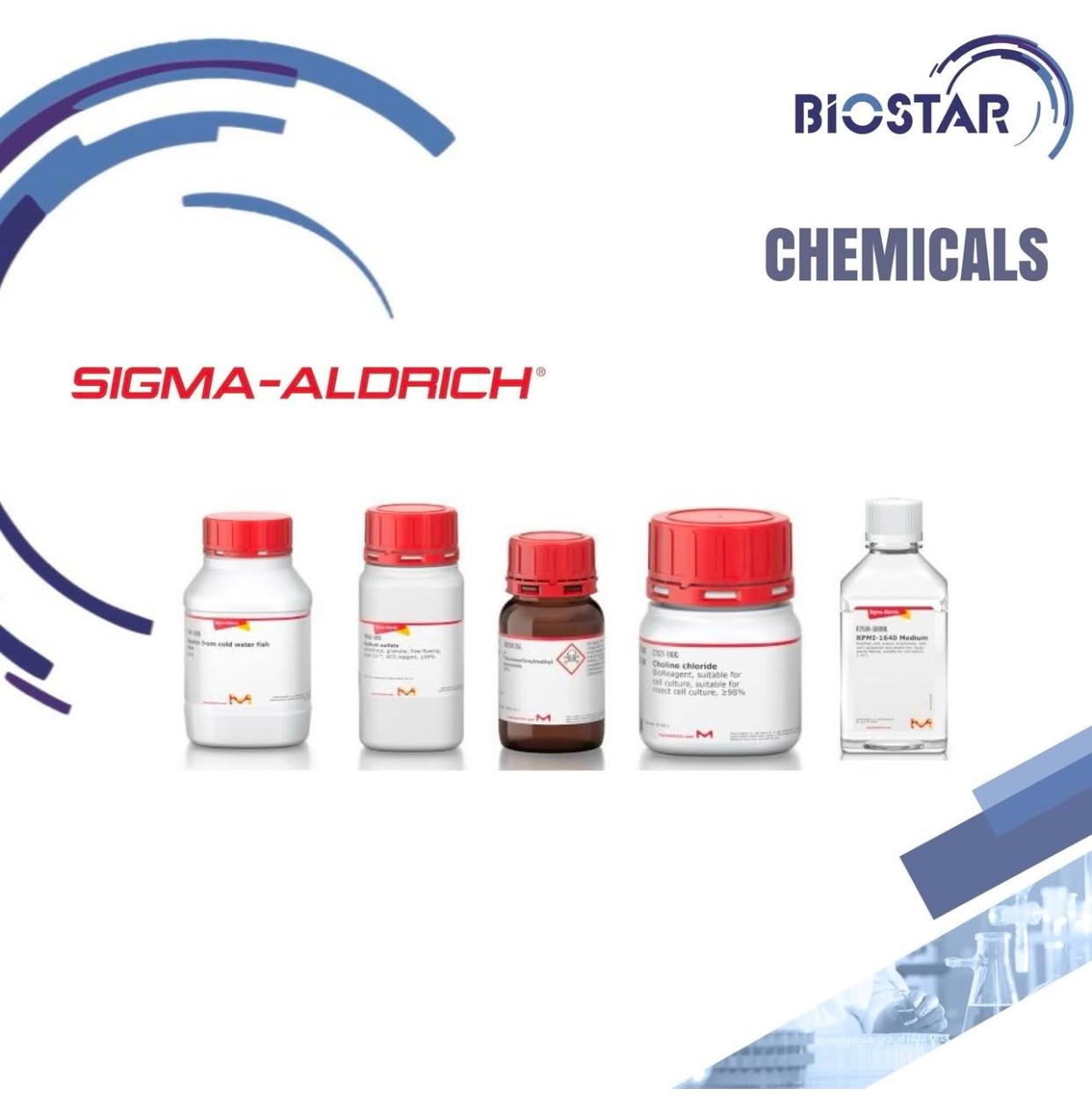 Sigma Aldrich kimyasallar Biostar'da.