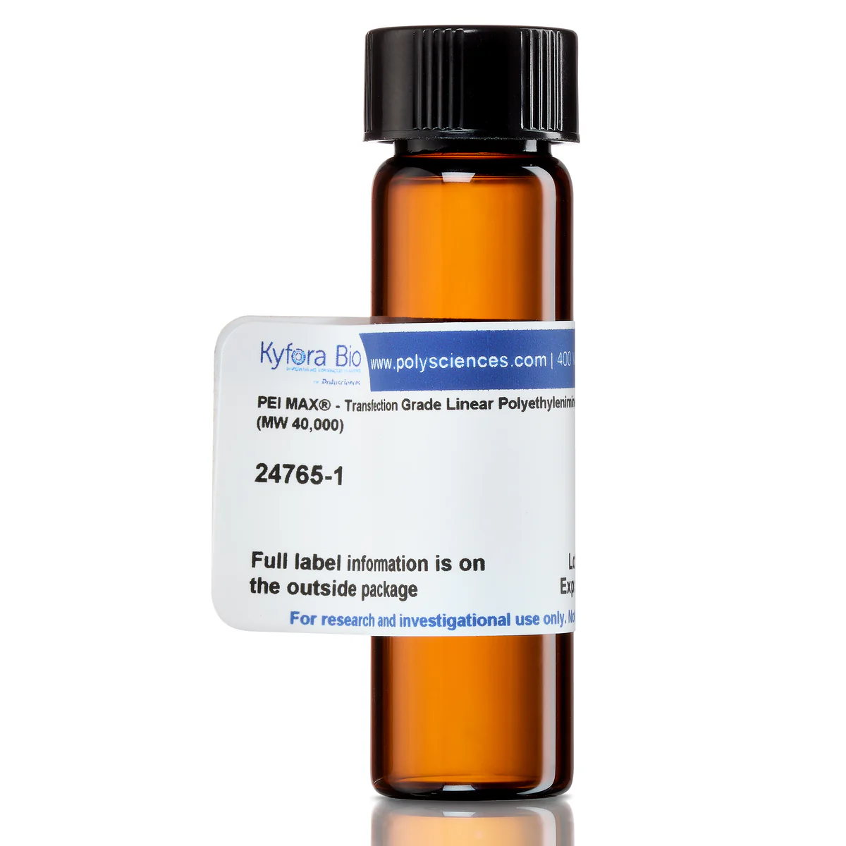 PEI MAX® - Transfection Grade Linear Polyethylenimine Hydrochloride (MW 40,000) (24765)