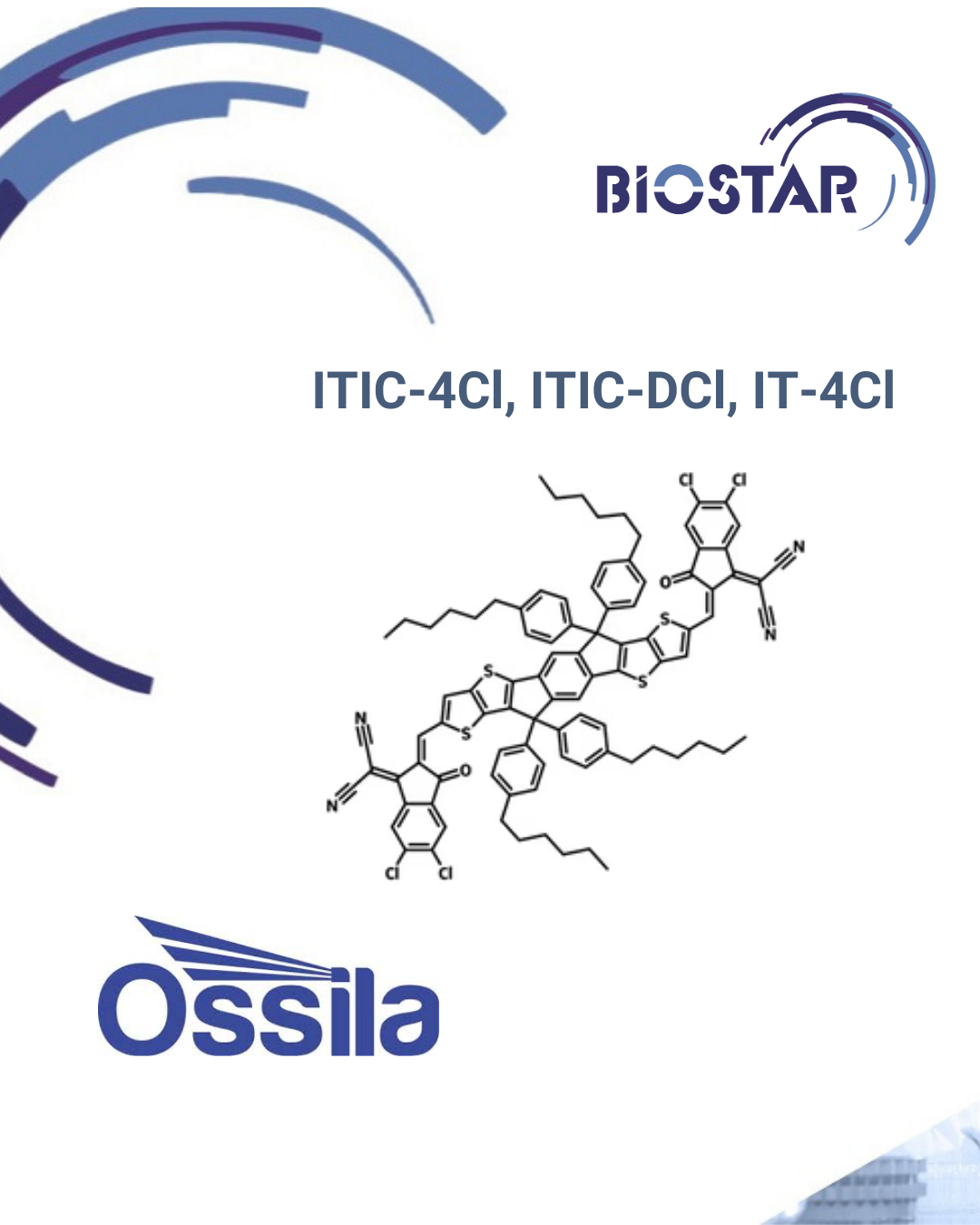 ITIC-4Cl, ITIC-DCl, IT-4Cl