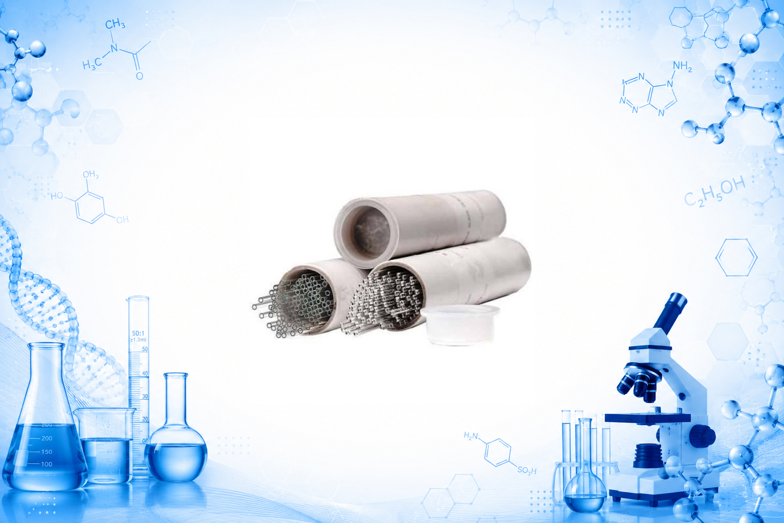 Erime Noktası Tayin Pipeti, Cam,