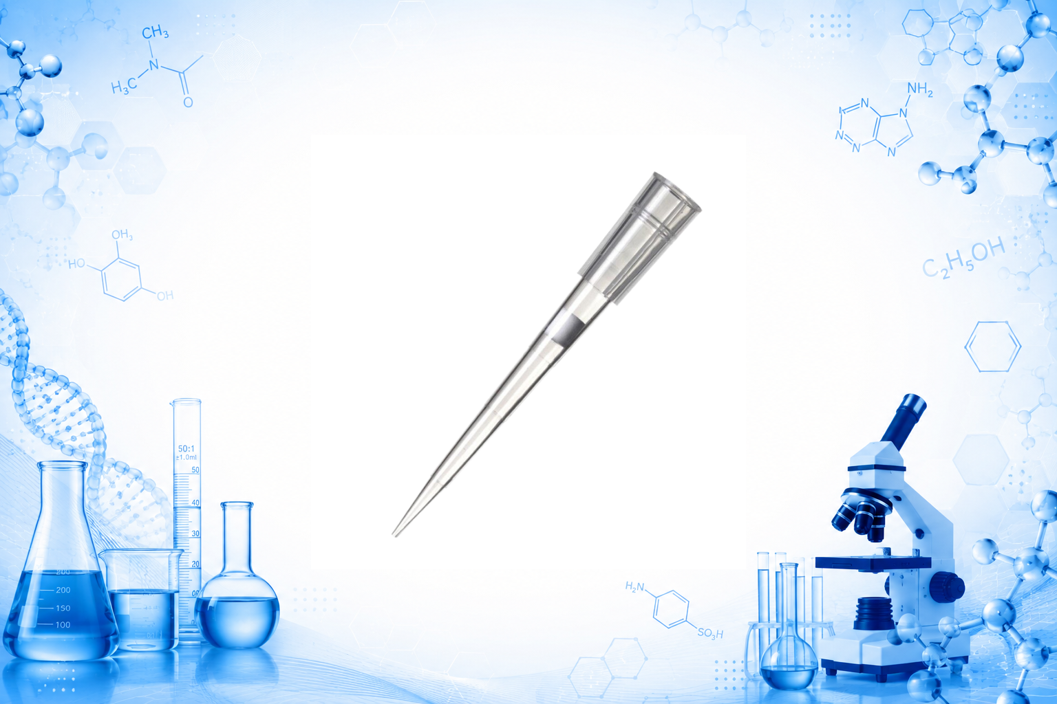 Filtreli pipet uçları