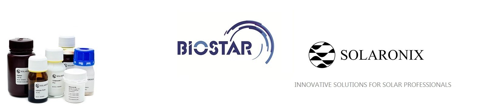 Solaronix ürünleri Biostar'da